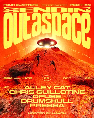 Sendin Outpace at Four Quarters Peckham 29th November 2026