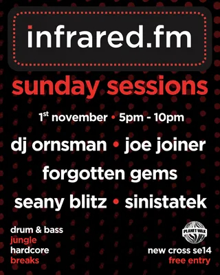 Sunday Sessions at Planet Wax 1st November 2026