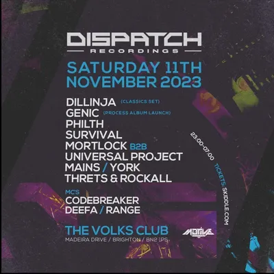 SUBBASS SHOWCASE DISPATCH RECORDINGS vs CRITICAL MUSIC SOUNDCLASH