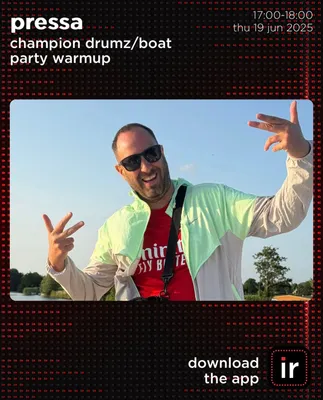 CHAMPION DRUMZ / BOAT PARTY WARM-UP