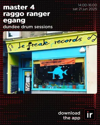 DUNDEE DRUM SESSIONS - LIVE FROM LE FREAK RECORDS