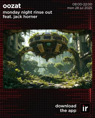 MONDAY NIGHT RINSE OUT with guest JACK HORNER