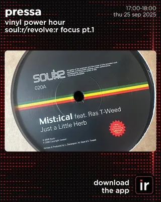 VINYL POWER HOUR - SOUL:R / REVOLVE:R FOCUS PART 1